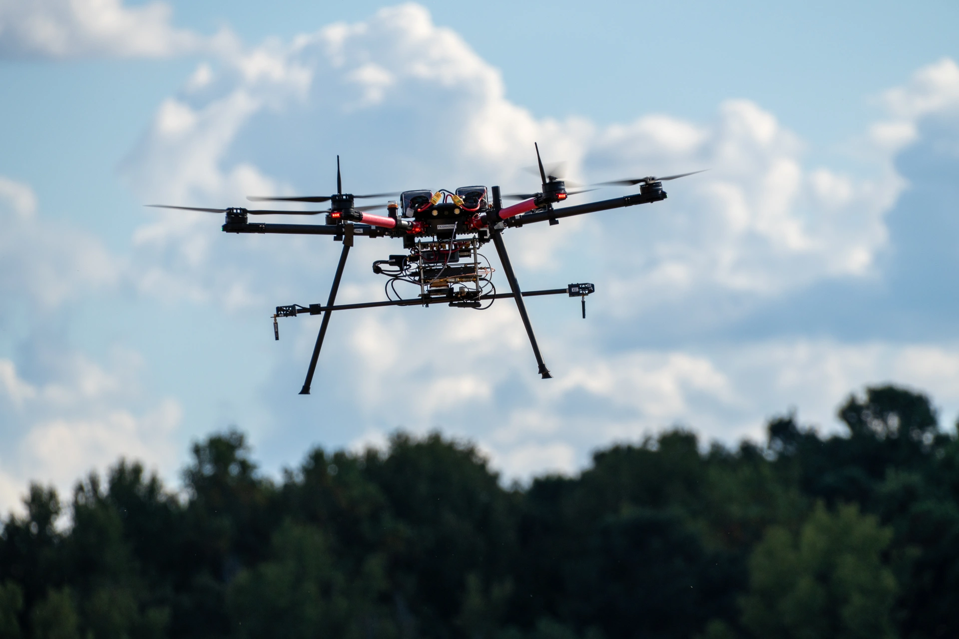 Lake Wheeler 1 UAV Landing