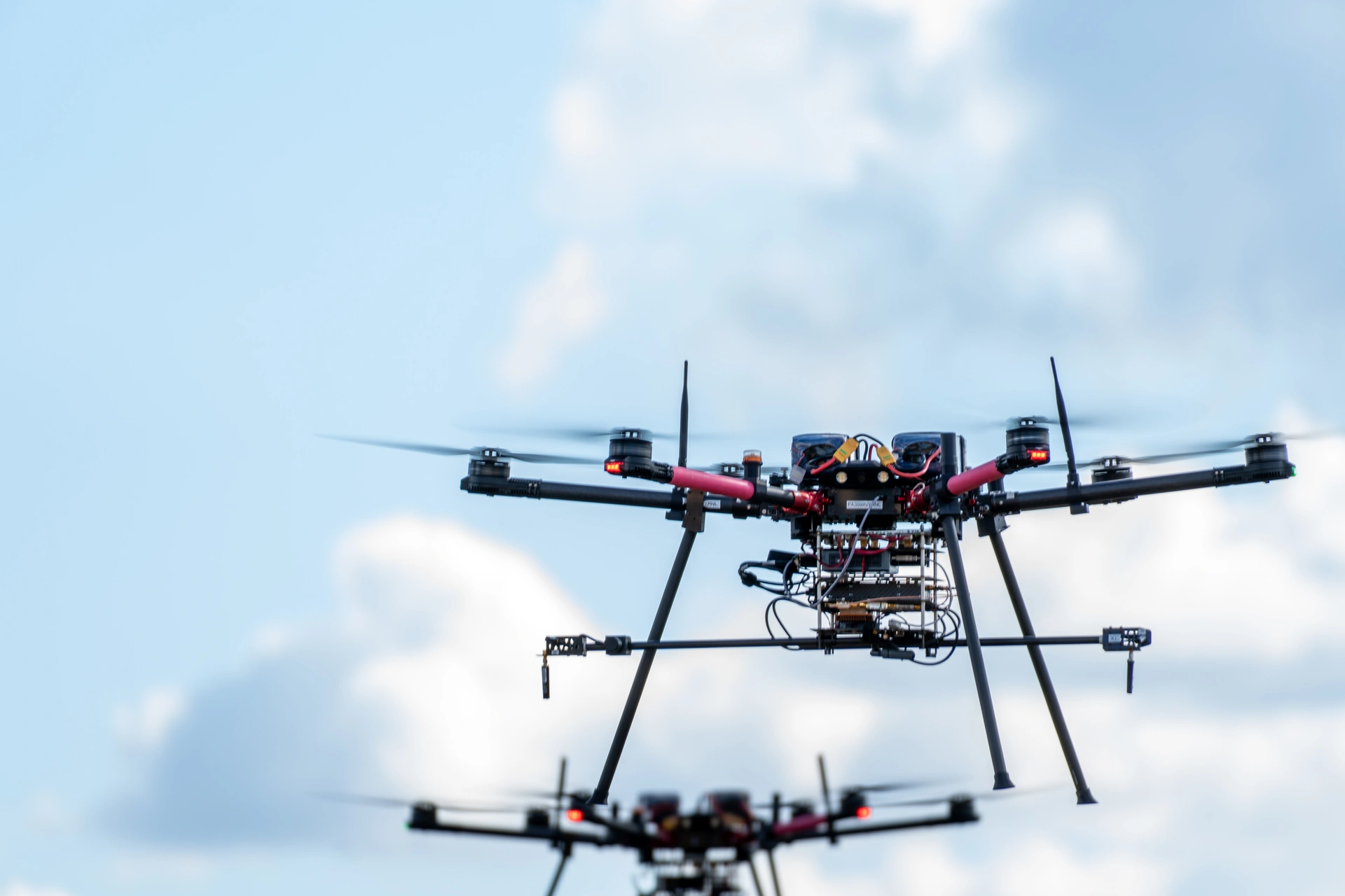 TWO LAMs during takeoff